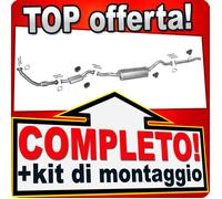 Scarico Completo per MITSUBISHI PAJERO II 2.8 TDI 5-porte LWB 94-96 +Tubo