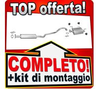 Scarico Completo per NISSAN ALMERA II 1.5 1.8 3-Volumi EURO4 2000-2006 Marmitta