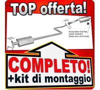 Scarico Completo per NISSAN MICRA II (K11) 1.4 2000-2002 Marmitta