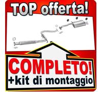 Scarico Completo per NISSAN PRIMERA (P10) 2.0 2.0GT 1993-1996 Marmitta
