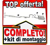 Scarico Completo per NISSAN PRIMERA (P11) 1.6 90/99CV 1996-2002 Marmitta