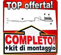 Scarico Completo per NISSAN PRIMERA (WP11) 1.6 99CV Familiare Marmitta