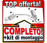 Scarico Completo per NISSAN SERENA 2.0 16V 10.1992-06.1996 Marmitta
