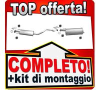 Scarico Completo per NISSAN TIIDA (C11) 1.5 dCi Marmitta
