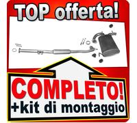 Scarico Completo per NISSAN X-TRAIL (T30) 2.2 dCi TD 2001-2003 Marmitta