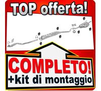 Scarico Completo per OPEL ASTRA G 1.6 16V Familiare 10.2000-09.2003 Marmitta
