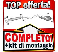 Scarico Completo per OPEL ASTRA H 1.6 116CV 1.8 Familiare Caravan Marmitta