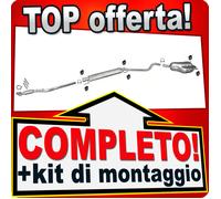 Scarico Completo per OPEL ASTRA H 1.8 125CV 2-Volumi / GTC Marmitta +Tubo