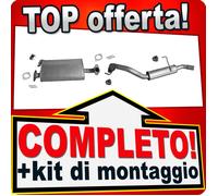 Scarico Completo per OPEL FRONTERA B 3.2 SWB-corto Marmitta