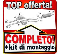 Scarico Completo per OPEL OMEGA B 2.5 2.6 V6 Familiare Marmitta