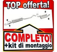 Scarico Completo per OPEL TIGRA 1.4 1.6 Marmitta