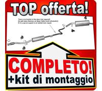 Scarico Completo per PEUGEOT 208 1.4 1.6 16V Marmitta