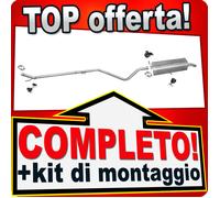 Scarico Completo per PEUGEOT 3008 1.6 HDI 109CV 2009-2011 Marmitta