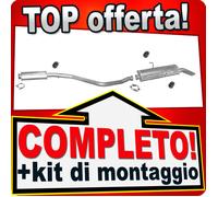 Scarico Completo per PEUGEOT 306 1.9 D DT SD 2.0 HDI Familiare Marmitta