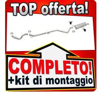 Scarico Completo per PEUGEOT 307 SW 1.6 HDI Familiare 2003-2008 Marmitta