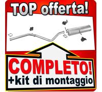Scarico Completo per PEUGEOT 307 SW 2.0 HDI 135CV Familiare Marmitta