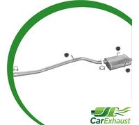 Scarico Completo per PEUGEOT 406 1.9 D 75CV 3-Volumi 1995-1998 Marmitta