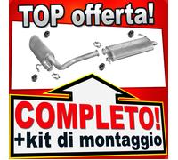 Scarico Completo per PEUGEOT 605 2.0 / 2.1D 1989-1995 Marmitta