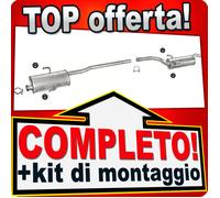 Scarico Completo per PEUGEOT EXPERT 1.6 1.9 D Marmitta