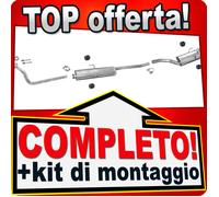 Scarico Completo per PEUGEOT EXPERT 1.9 TD SWB-corto +Tubo Anteriore Marmitta
