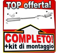 Scarico Completo per PEUGEOT EXPERT I 1.9 TD 2.0 HDI LWB-lungo Marmitta