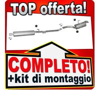 Scarico Completo per PEUGEOT EXPERT I 2.0 HDI LWB-lungo 07.01-04.05 Marmitta