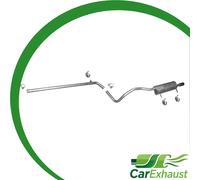 Scarico Completo per RENAULT FLUENCE 1.5 dCi 86/106CV Marmitta