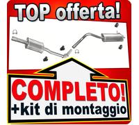 Scarico Completo per RENAULT KANGOO I 1.9 DTI +RAPID/EXPRESS Marmitta