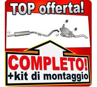 Scarico Completo per RENAULT LAGUNA II 1.6 1.8 Marmitta