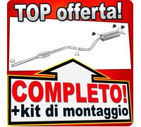 Scarico Completo per RENAULT MEGANE I 1.4 75CV Marmitta