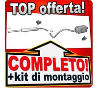 Scarico Completo per RENAULT MEGANE II & SCENIC II 1.6 Marmitta