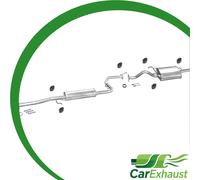 Scarico Completo per ROVER 400 (RT) 416 Si 3 volumi cambio automatico Marmitta