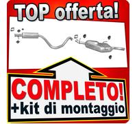 Scarico Completo per Saab 900 II 9-3 I 2.0 T Turbo Marmitta