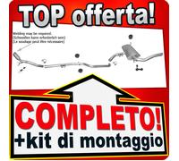 Scarico Completo per SEAT ALTEA XL / TOLEDO III con DPF +Riparazione Marmitta