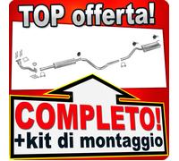 Scarico Completo per SEAT INCA 1.9 D 1995-04.1997 Marmitta