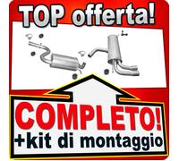 Scarico Completo per SEAT LEON (1P1) / SEAT ALTEA 1.4 TSI Marmitta