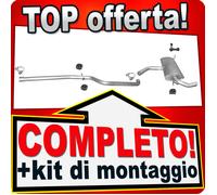 Scarico Completo per SEAT LEON (1P1) / SEAT ALTEA 1.6 1.9 TDI dal 2004 Marmitta