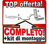 Scarico Completo per SEAT TOLEDO 2.0 TDi 140 e 136 PS Marmitta