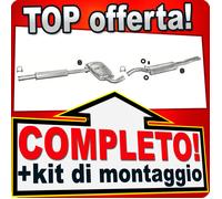 Scarico Completo per SEAT TOLEDO I 1.6 100CV AFT 09.1996-03.1999 Marmitta