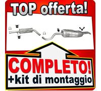 Scarico Completo per SEAT TOLEDO I II 1.8 T Turbo 2.3 V5 1996-2005 Marmitta