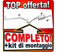 Scarico Completo per SKODA FABIA 1.2 Familiare Praktik 2005-2014 Marmitta +Tubo