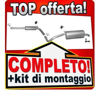 Scarico Completo per SKODA FABIA II 1.2 TSI Familiare Marmitta