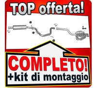 Scarico Completo per SKODA OCTAVIA II 1.9 TDi 105CV Marmitta