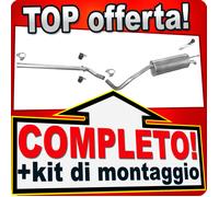 Scarico Completo per SKODA ROOMSTER 1.2 1.4 1.6 TDI Marmitta