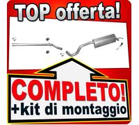 Scarico Completo per SKODA ROOMSTER 1.2 1.6 1.9 TDI Anche Praktik Scout Marmitta