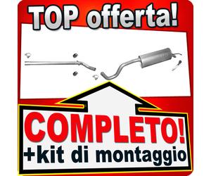 Scarico Completo per SKODA ROOMSTER 1.2 1.6 1.9 TDI Anche Praktik Scout Marmitta