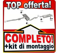 Scarico Completo per SKODA SUPERB I 1.9 TDI Marmitta