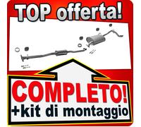 Scarico Completo per SUBARU JUSTY SUZUKI IGNIS 1.3 1.5 dal 09.2003 anche 4X4