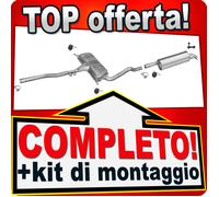 Scarico Completo per SUPERB I 1.8 T Marmitta