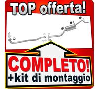 Scarico Completo per SUZUKI ALTO 1.0 1994-10.2000 Marmitta